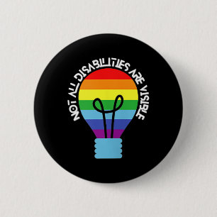 Nicht alle Behinderungen sind sichtbare Behinderun Button