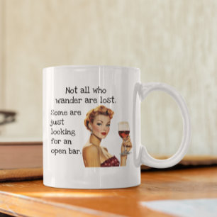Nicht alle, die Wander verlieren, trinken gern Kaffeetasse