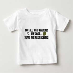 Nicht alle, die Wander… verloren sind Baby T-shirt