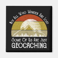 Nicht alle, die wandern, haben das Geocaching verl