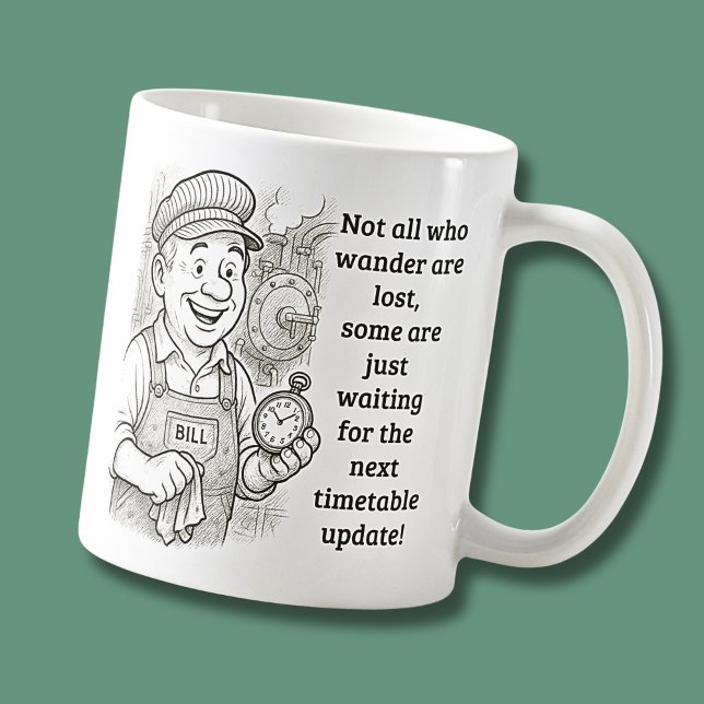 Nicht alle, die wandern, sind verloren - Fahrerwei Kaffeetasse (Von Creator hochgeladen)