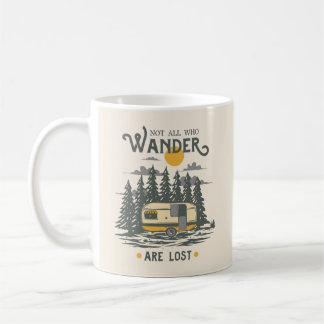 Nicht alle, die wandern, sind verloren kaffeetasse