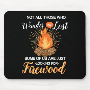 Nicht alle, die wandern, sind verloren - Lustiges Mousepad