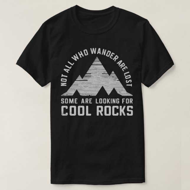 Nicht alle, die wandern verlieren einige suchen na T-Shirt (Design vorne)