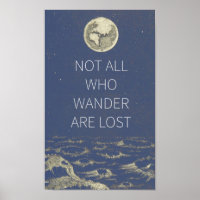 Nicht alle, die wandern, verlieren Mond und Erde i