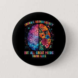 Nicht alle großen Denker denken wie Embrace Neurod Button