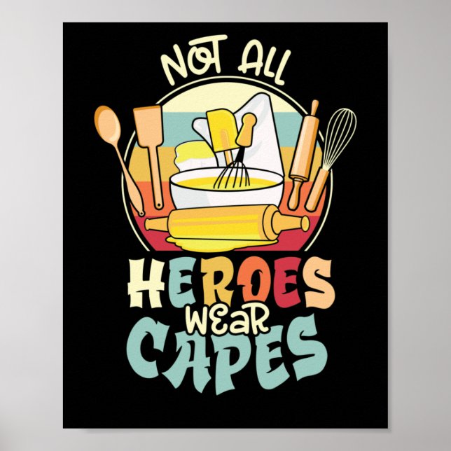 Nicht alle Helden tragen Capes School Lunch Lady Poster (Vorne)