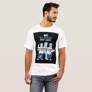 Nicht alle Helden tragen eine Kappe, einige tragen T-Shirt