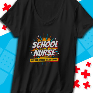 Nicht alle Helden tragen eine Krankenschwester T-Shirt