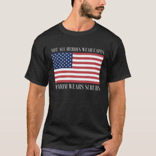 Nicht alle Helden tragen Kaps Meine Mama trägt Sch T-Shirt