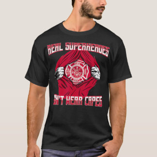 Nicht alle Heros Wear Capes First Responder for T-Shirt