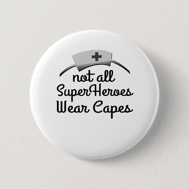 Nicht alle Superhelden tragen Capes Button (Vorderseite)