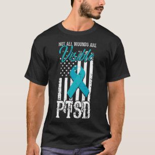 Nicht alle Wunden Sichtbare Aquamarine Multifunkti T-Shirt