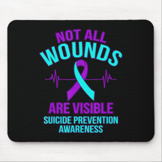 Nicht alle Wunden sind erkennbar glücklich Selbstm Mousepad