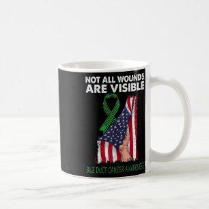 Nicht alle Wunden sind erkennbar, nur weil Krebs i Kaffeetasse
