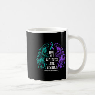Nicht alle Wunden sind sichtbar Selbstmordpräventi Kaffeetasse