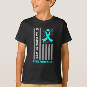 Nicht alle Wunden sind sichtbar. T-Shirt