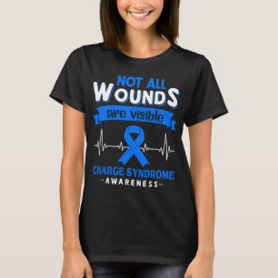 Nicht alle Wunden sind sichtbares Charge-Syndrom T-Shirt