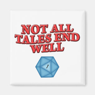 Nicht aller Geschichten-Enden-Brunnen Magnet