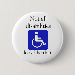 Nicht aller Unfähigkeitsblick mögen diesen Knopf Button