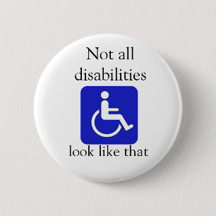 Nicht aller Unfähigkeitsblick mögen diesen Knopf Button