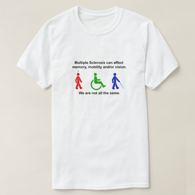 NICHT ALLES DASSELBE T-Shirt (Design vorne)