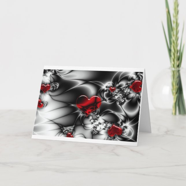 Nicht alles ist Schwarzweiss Karte (Vorderseite)