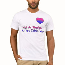 "Nicht als gerade" Bisexual/Biromantic Shirt