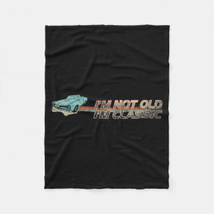 Nicht alt Clic Lustige Zitate Retro Cooles Auto Gr Fleecedecke