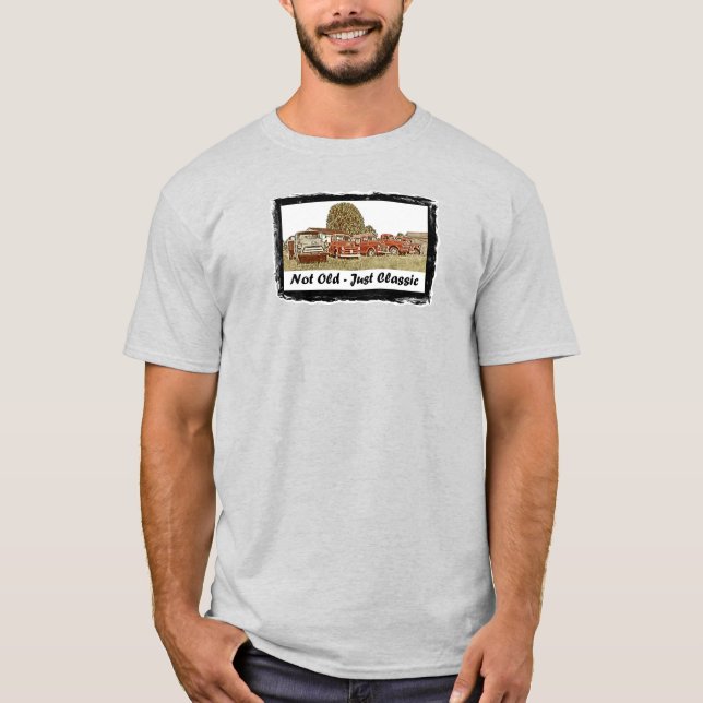 Nicht alt - nur klassisch T-Shirt (Vorderseite)