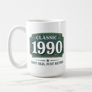 Nicht alt, nur retro, Vintage 90er Kaffeetasse