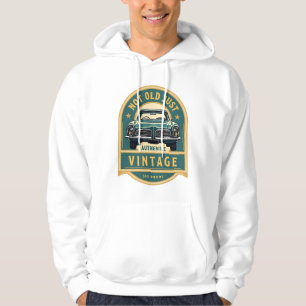 Nicht alt nur Vintag - originelles Retro-Shirt f Hoodie