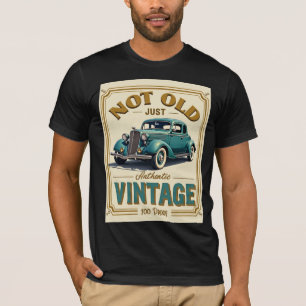 Nicht alt, nur vintage – Authentisches Klassiker-A T-Shirt