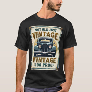 Nicht alt nur Vintager T - Shirt - Funny Retro Car