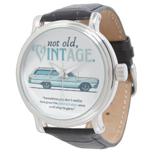Nicht alt, Vintag (StationWagons) Armbanduhr