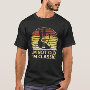 Nicht alte klassische grafische Acoustic Gitarre T-Shirt