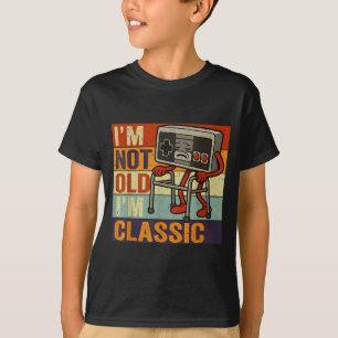Nicht alter klassischer lustiger alter Gamer Gamin T-Shirt