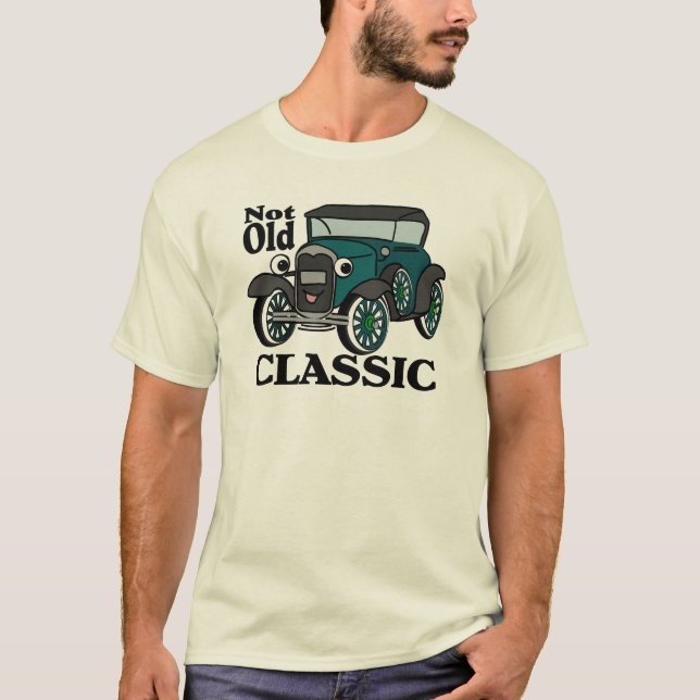 Nicht altes klassisches Auto T-Shirt (Vorderseite)
