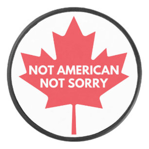 Nicht amerikanisch, kein Hockey Puck