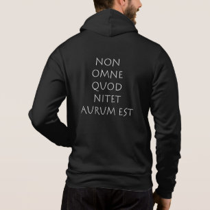 Nicht-än-Quintett-aurum-est Hoodie