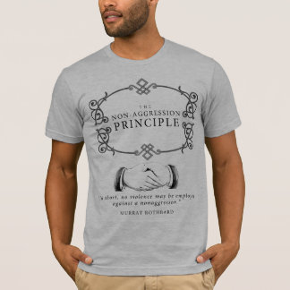 Nicht-Angriff Prinzip-Shirt T-Shirt