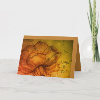 * Nicht "arici Rose' Design, danke Feiertagskarte