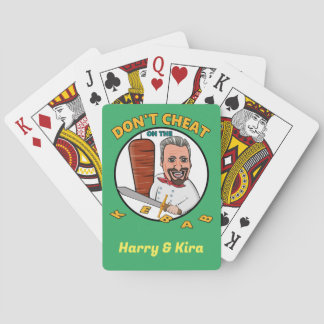 Nicht auf den Kebab schwärmen Spielkarten