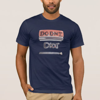 💪 nicht aufhören, tun - Motivierend, feiner Typog T-Shirt