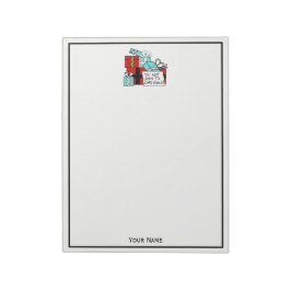 Nicht aufmachen bis Weihnachten Weihnachten Weihna Notizblock