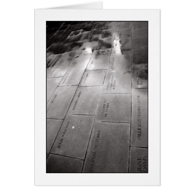 NICHT BETITETE Karte (Vorne)