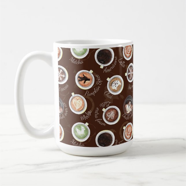 Nicht bevor ich meine Kaffee(s)-Tasse hatte Kaffeetasse (Links)