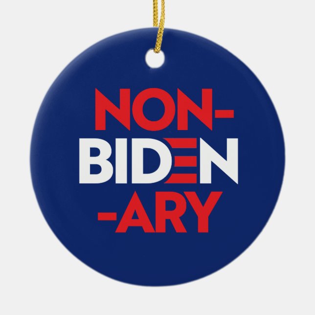 Nicht Bidenar Keramik Ornament (Vorne)