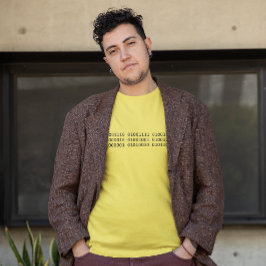 Nicht binär in Binärkode Teemaschine T-Shirt