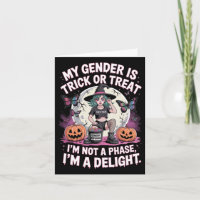 Nicht binäres Halloween Hexengebläse keine Phase d